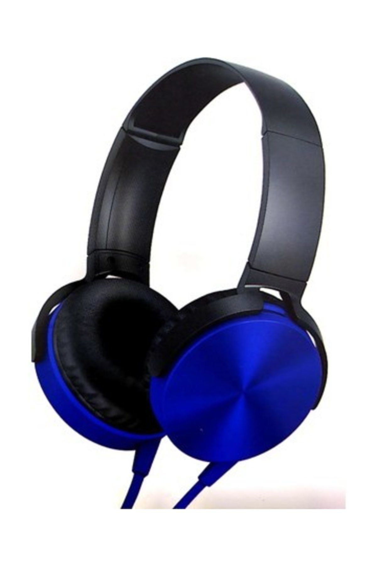 Platoon Extra Bass Kulaklık Yüksek Ses Mikrofonlu Oyuncu Gamer Stereo Mavi