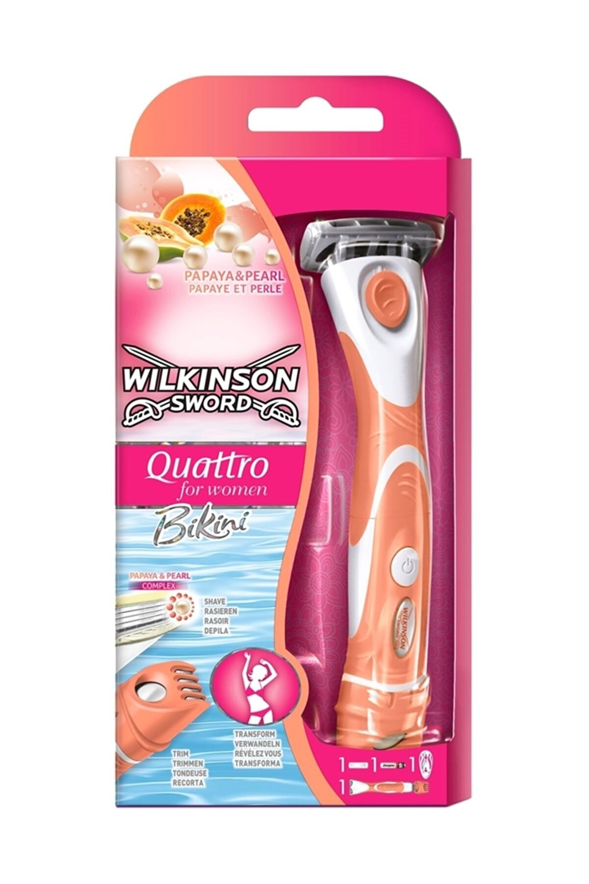 Wilkinson Sword Quattro For Women Bikini Kadın Tıraş Makinesi