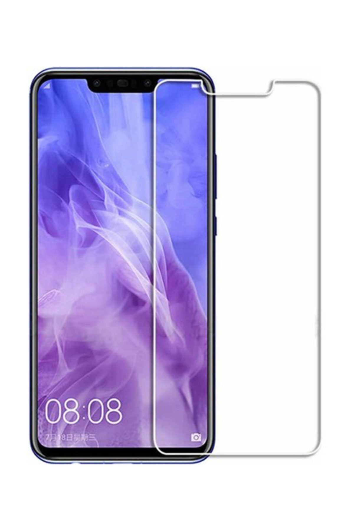 Microcase Huawei Nova 3i - P Smart Plus Tempered Glass Cam Koruma