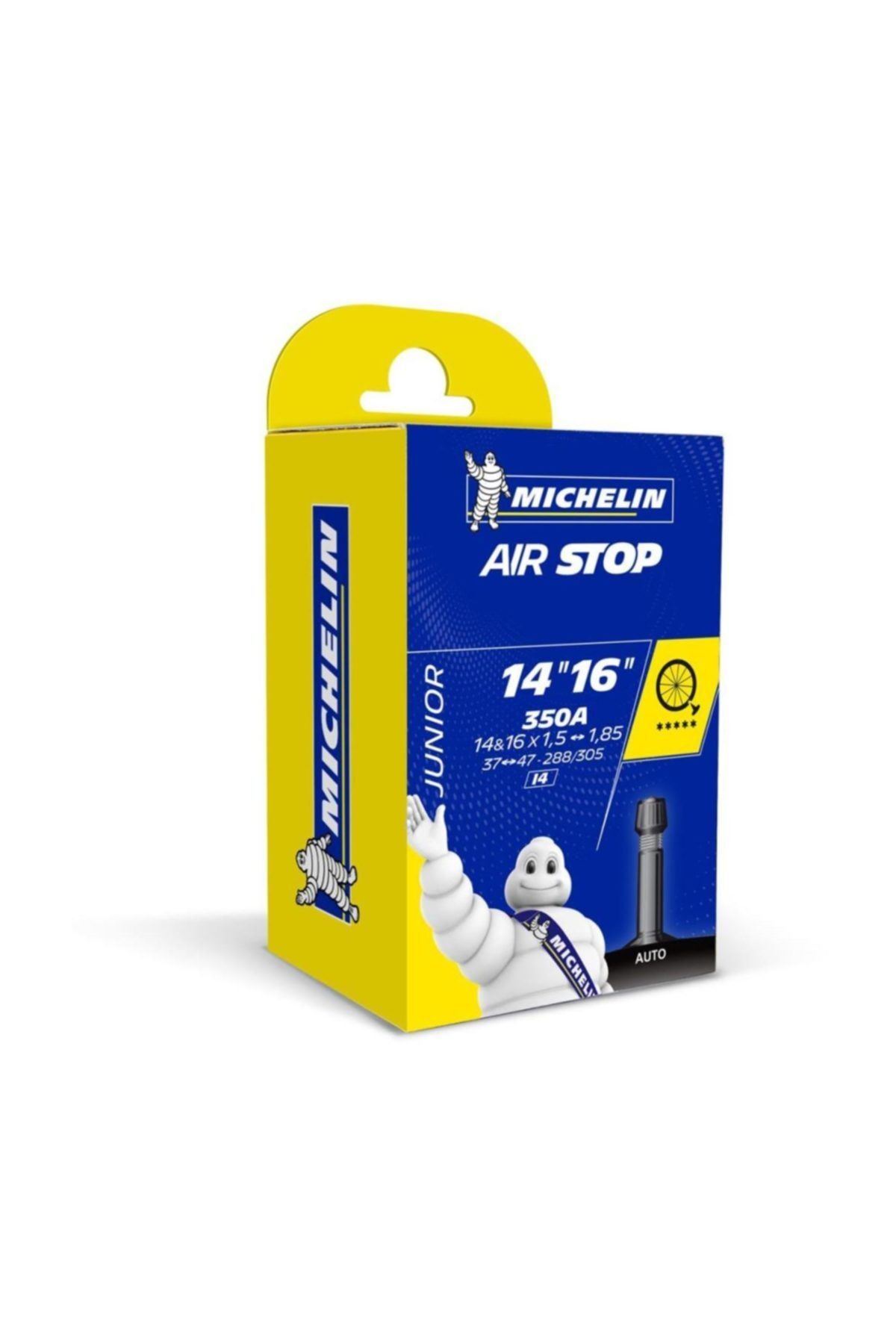 Michelin Airstop İç Lastik 14-16x1.50-1.85 ( I4) Kalın Sibop 34 mm