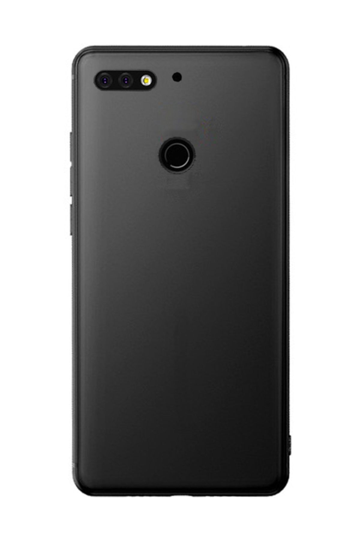 Microcase Huawei Honor 7c Elektrocase Serisi Mat Silikon Tpu Kılıf - Siyah