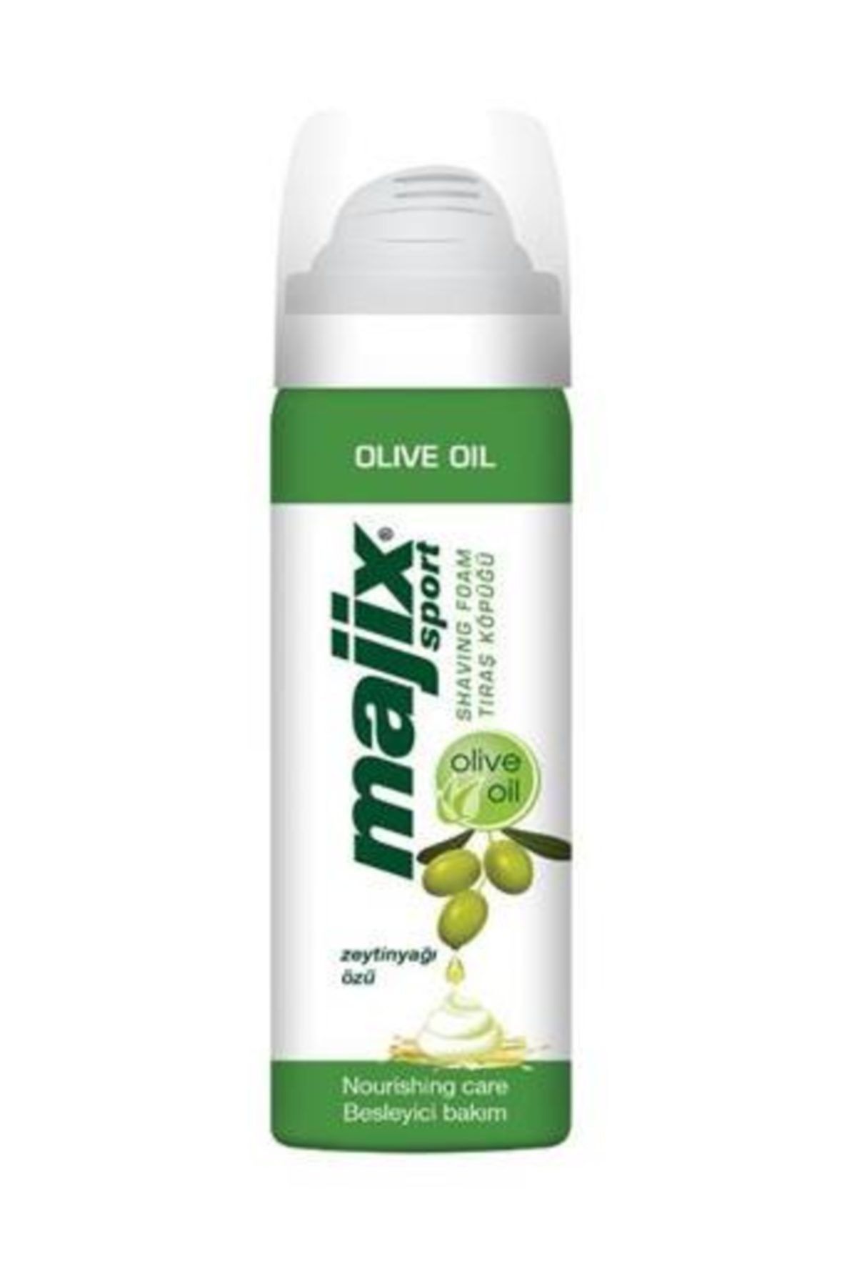 Maje Majix Sport Tıraş Köpüğü Olive Oil 200 ml.