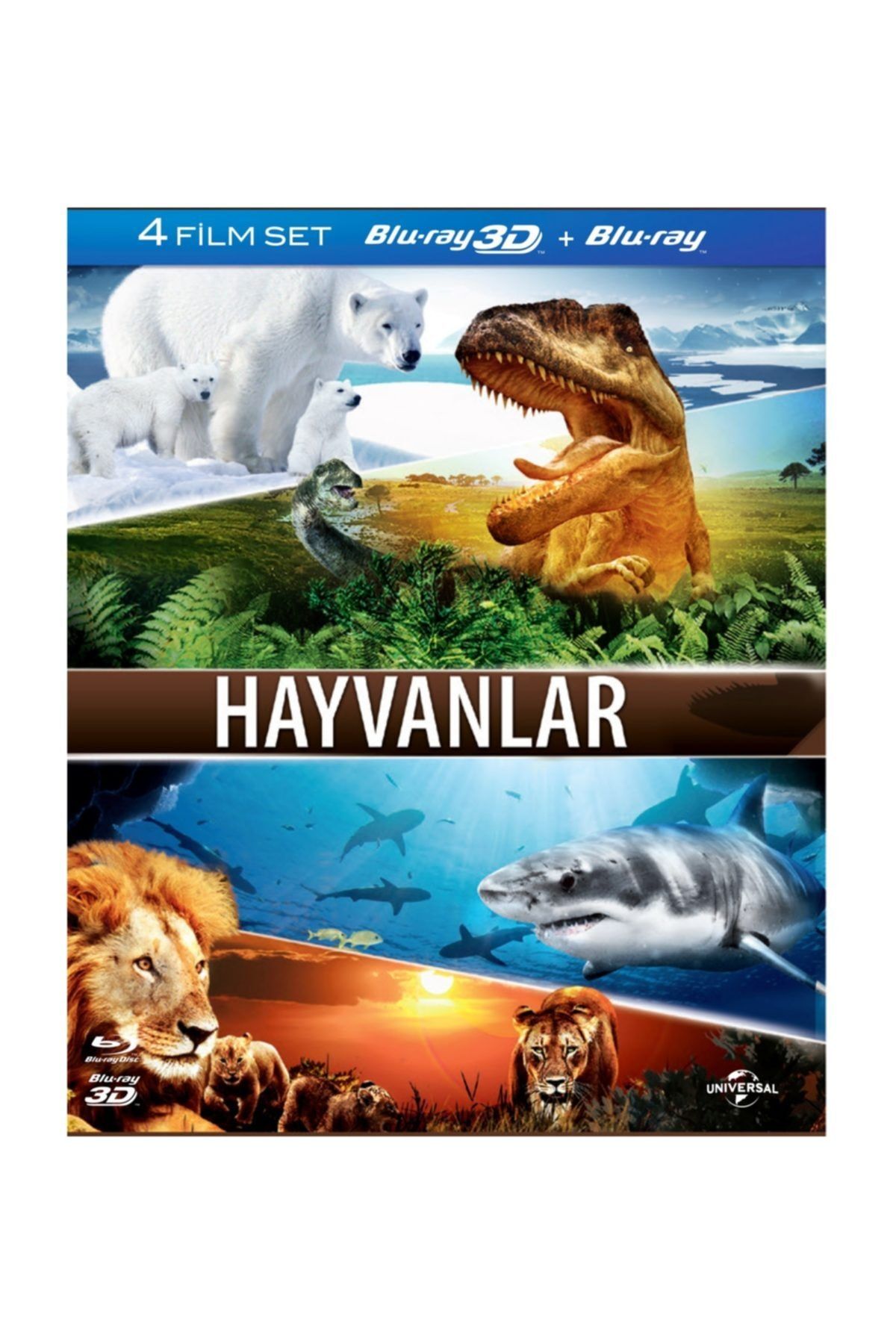 plakmarketi Hayvanlar 4 Blu Ray Box Set