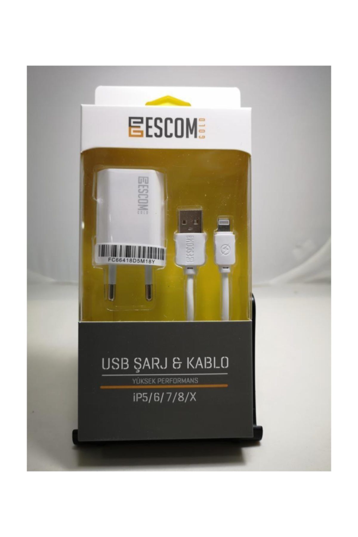 Escom Esc407 Iphone Şarj Set 1a