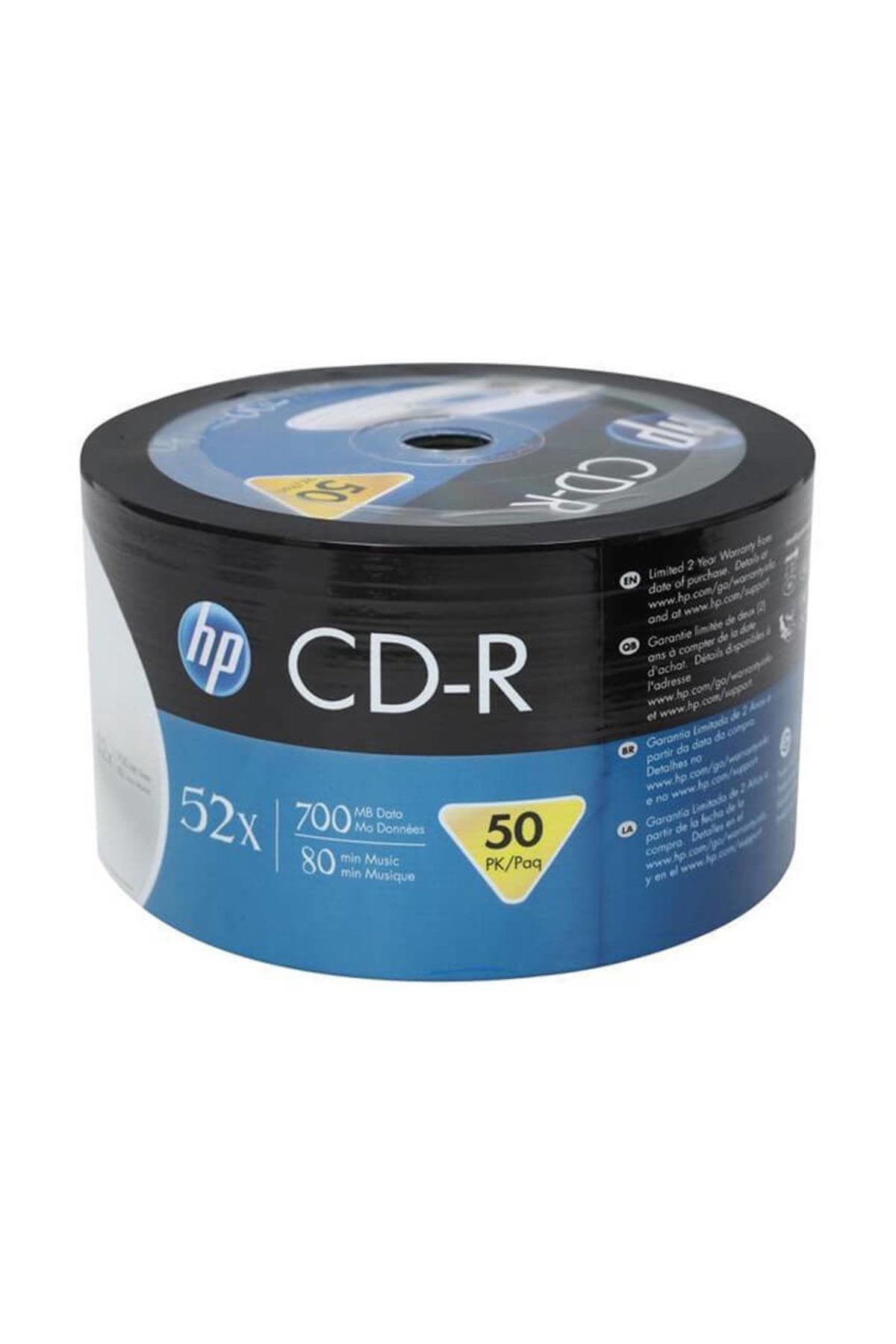 HP CD-R CRE00070-3 52X 700 Mb 50'li Paket BOŞ CD
