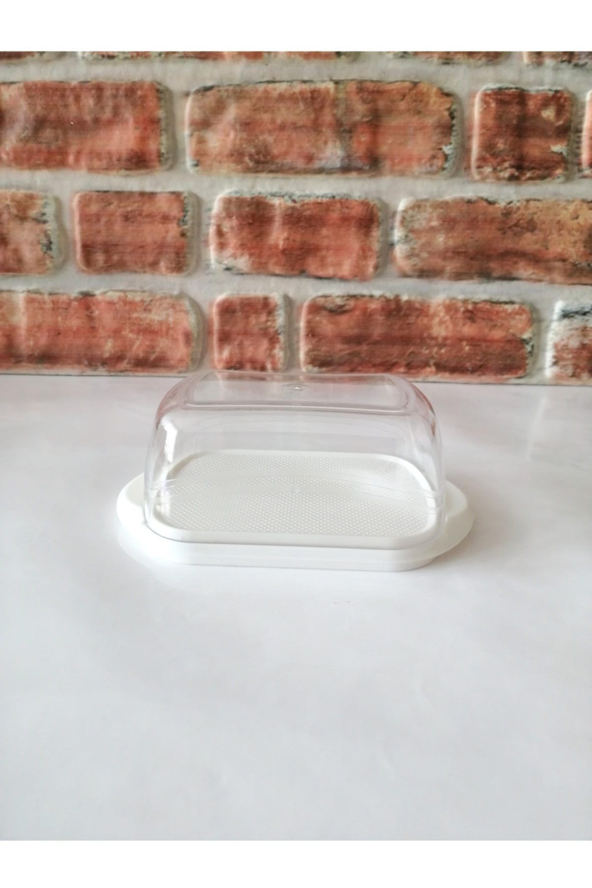 HOBBY LİFE Şeffaf Sert Plastik Kapaklı Tereyağlık - Peynir Saklama Kutusu