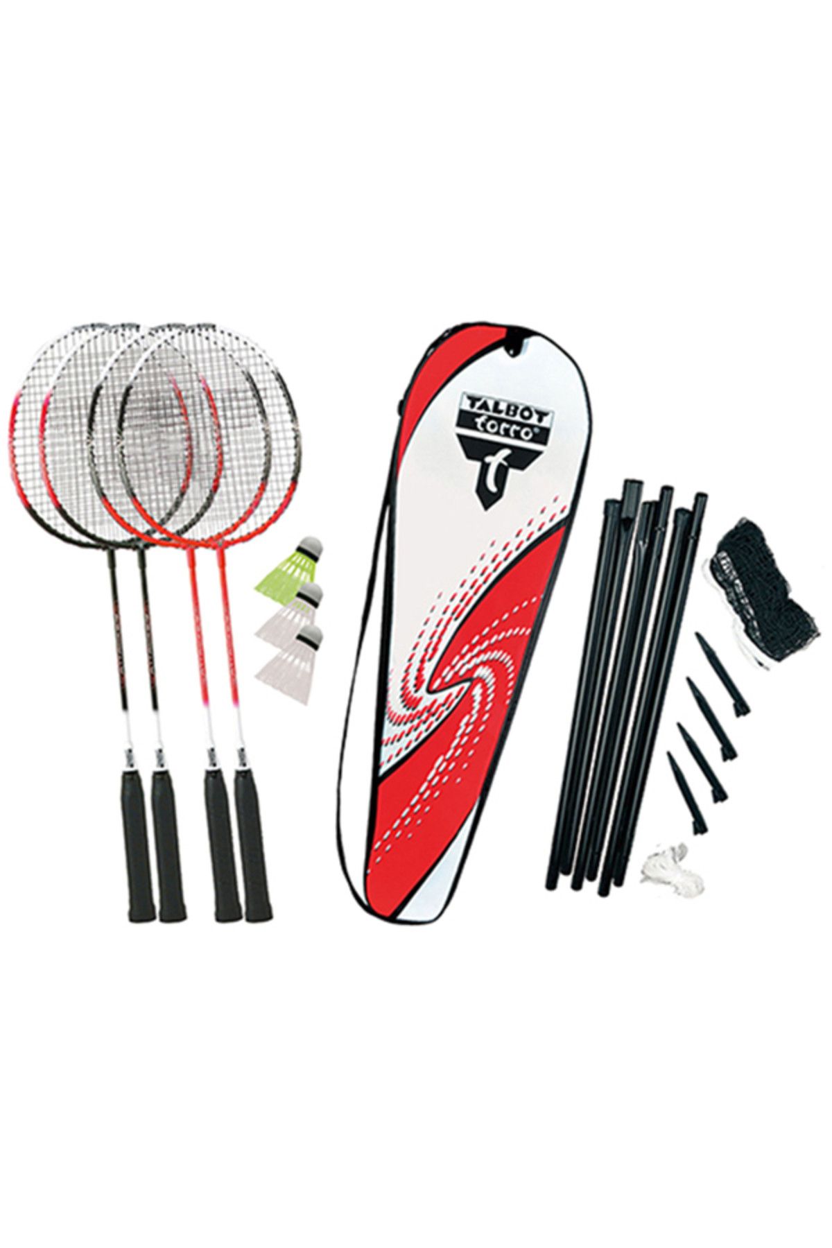 Talbot Badminton Raket Seti - Torro 4-Attacker