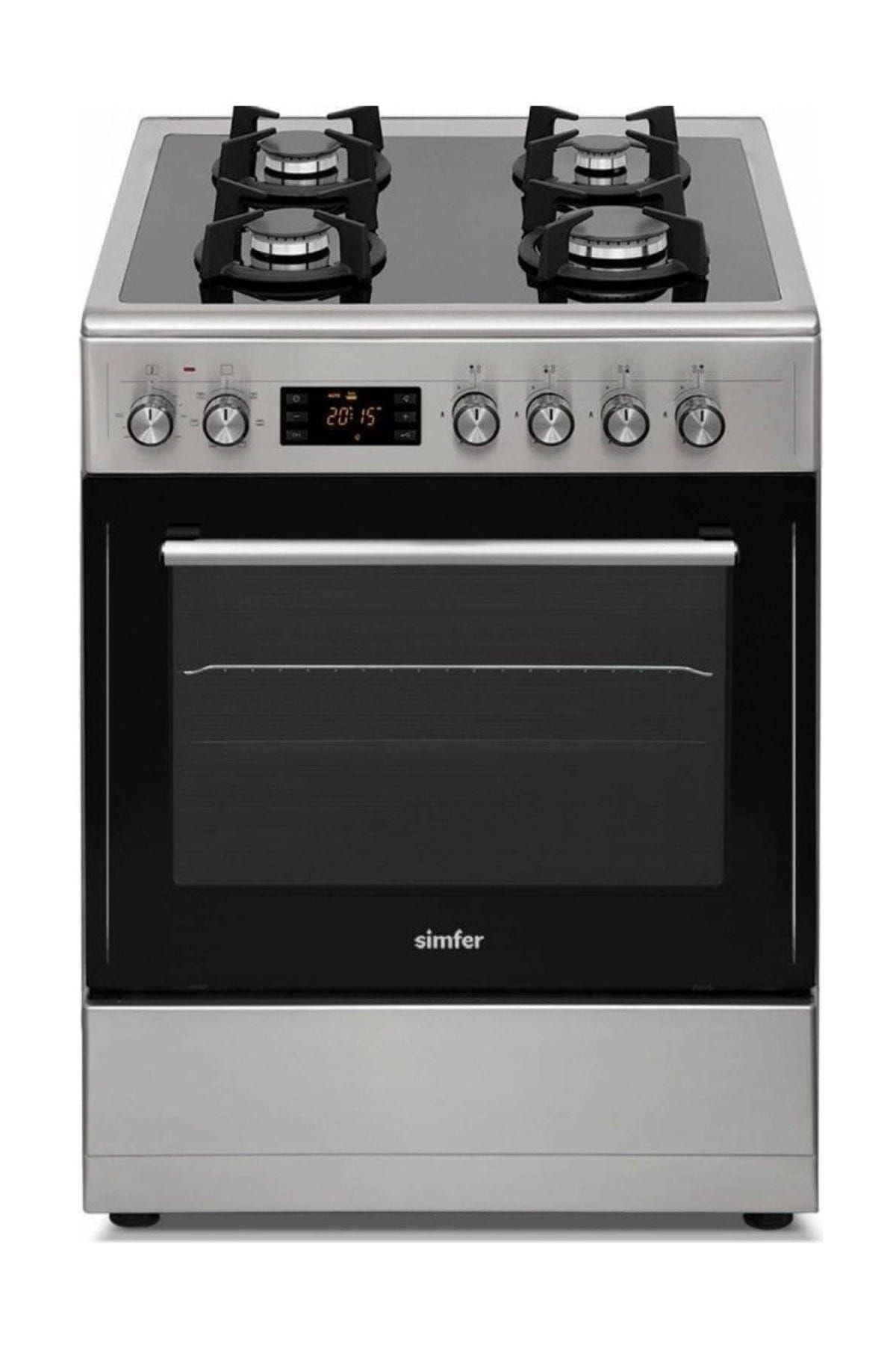 Simfer 1226 Multi Turbo Inox Ocaklı Fırın