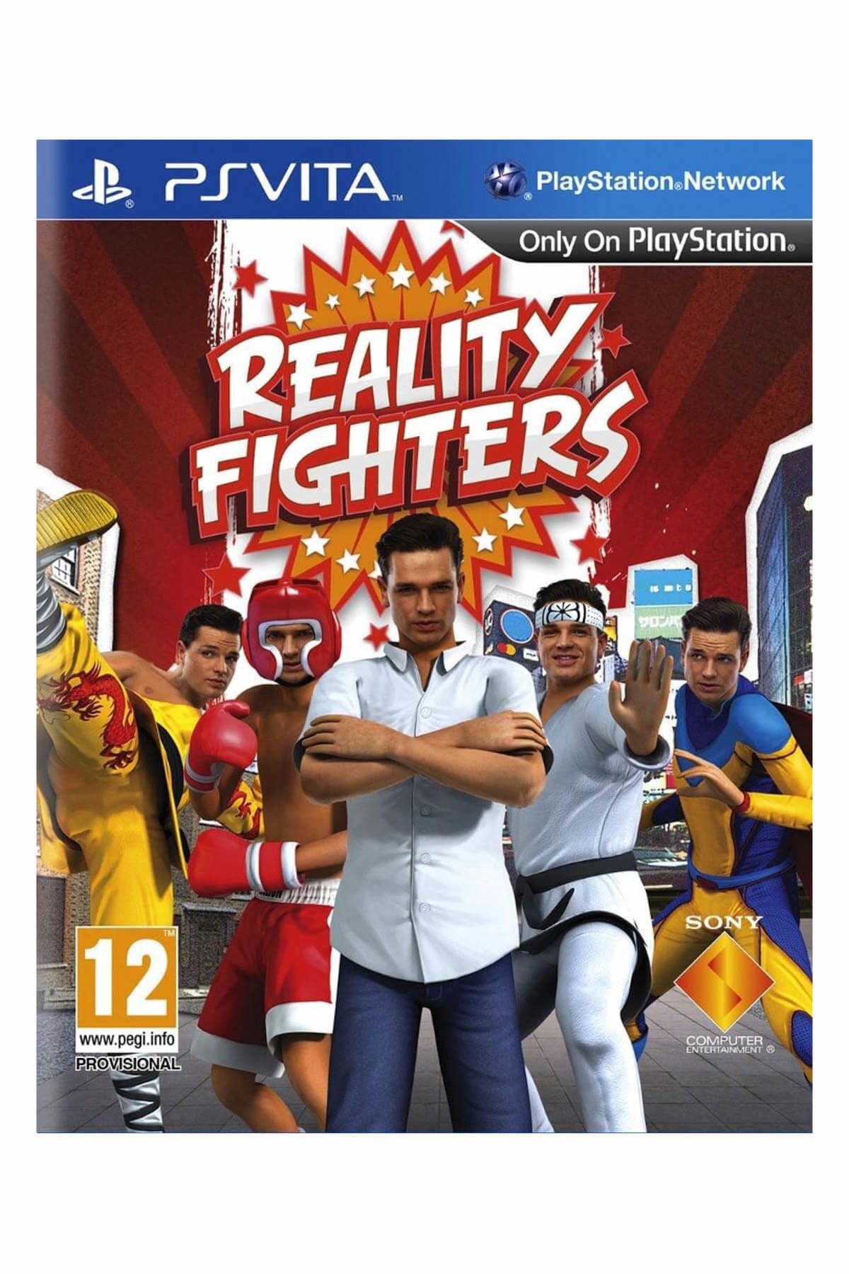 Sony Ps Vita Reality Fighters