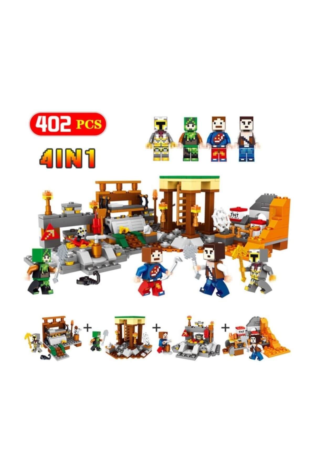 Wizcom Minecraft Figürlü  Lego Seti