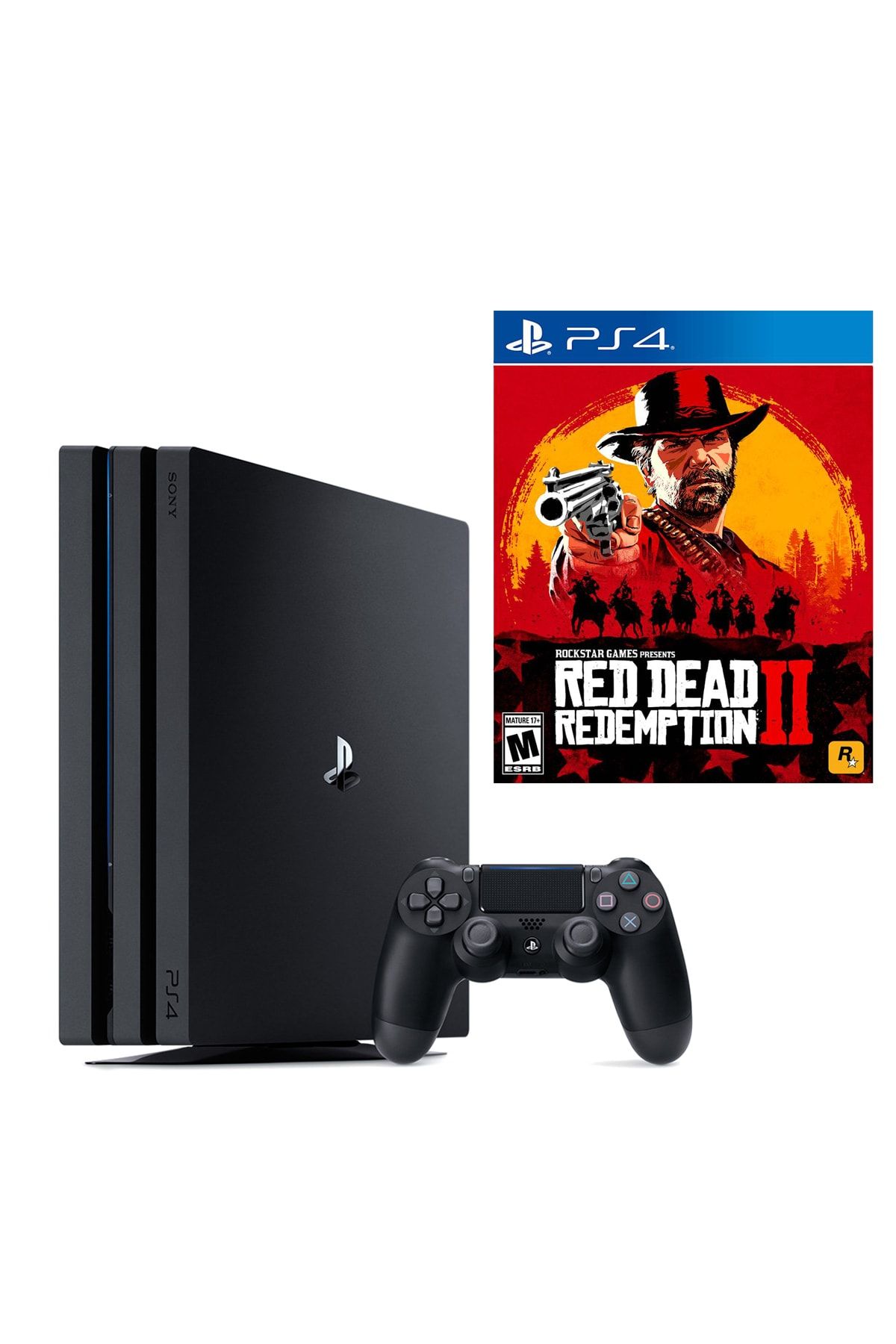 Sony Playstation 4 Pro 1 TB + PS4 Red Dead Redemption 2 (Eurasia Garantili)