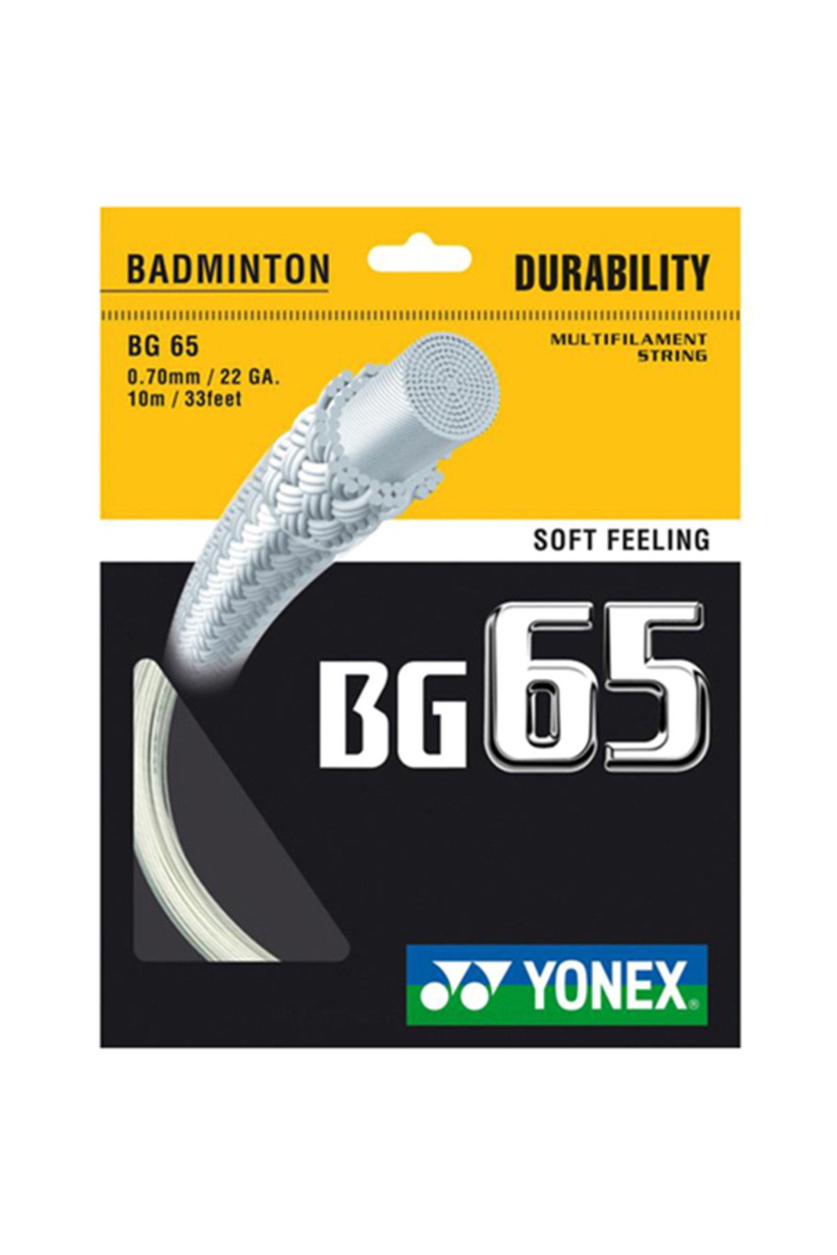 Yonex Badminton Raket Kordajı  - 10 M- BG65