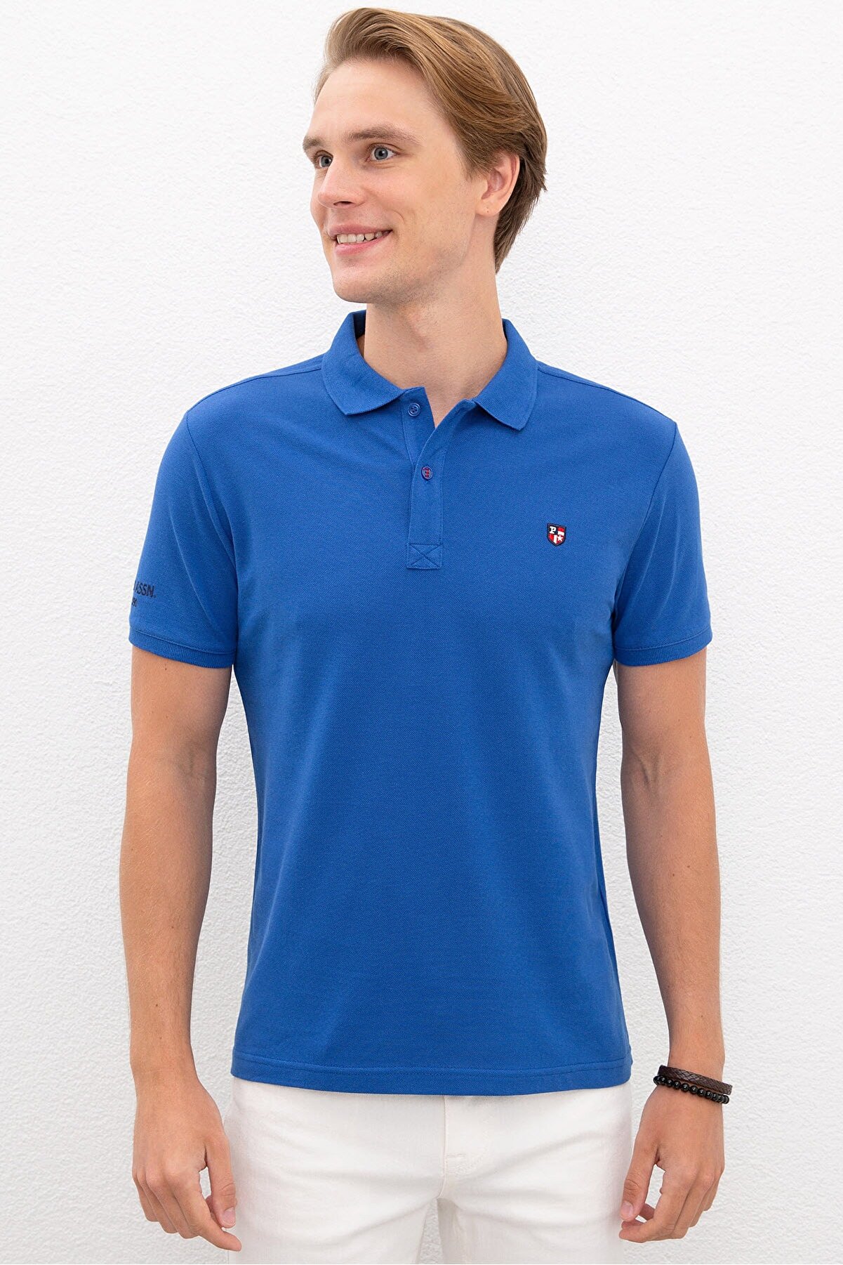 US Polo Assn Mavı Erkek T-Shirt