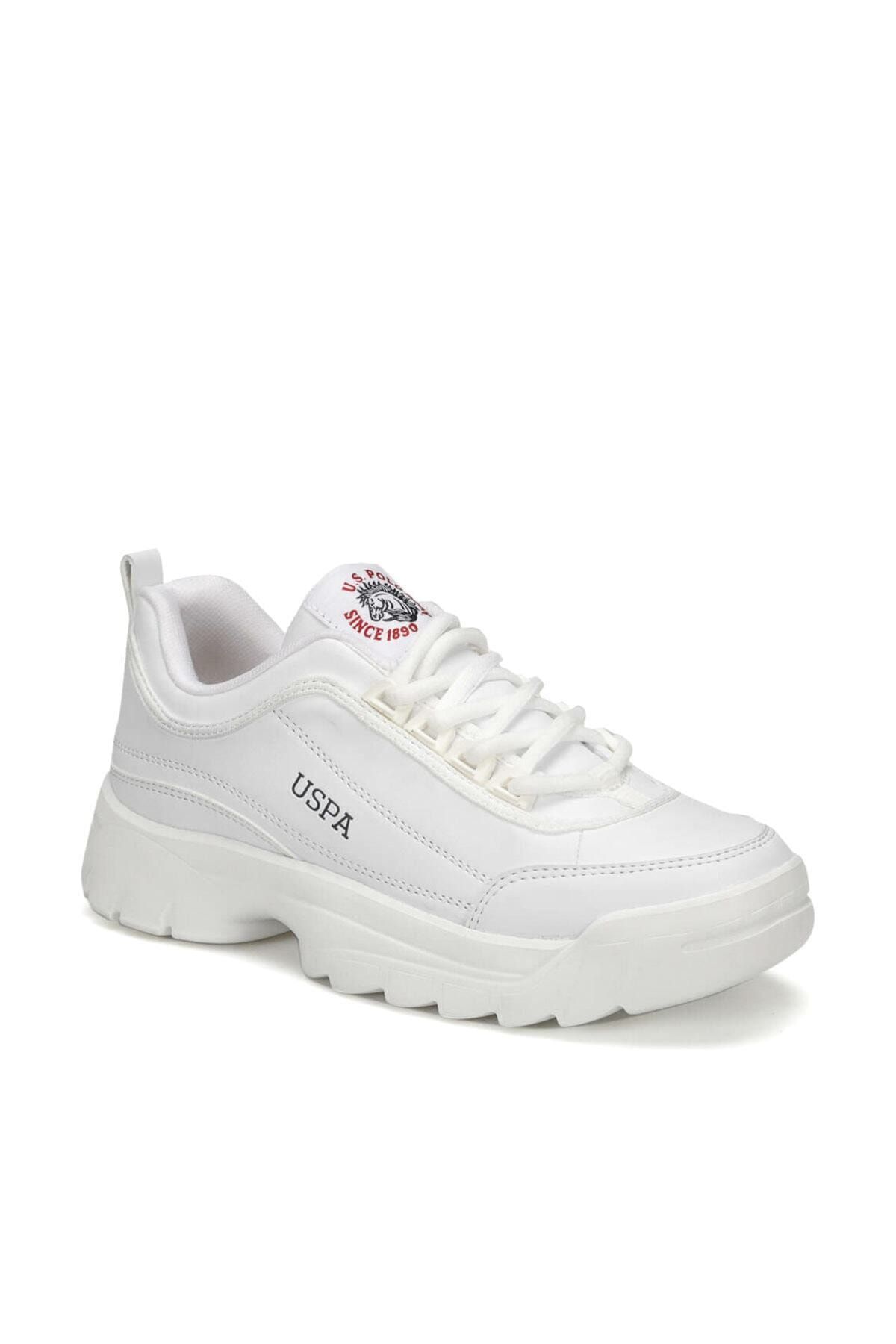 U.S. Polo Assn. MEIKO 9PR Beyaz Kadın Sneaker Ayakkabı 100418022