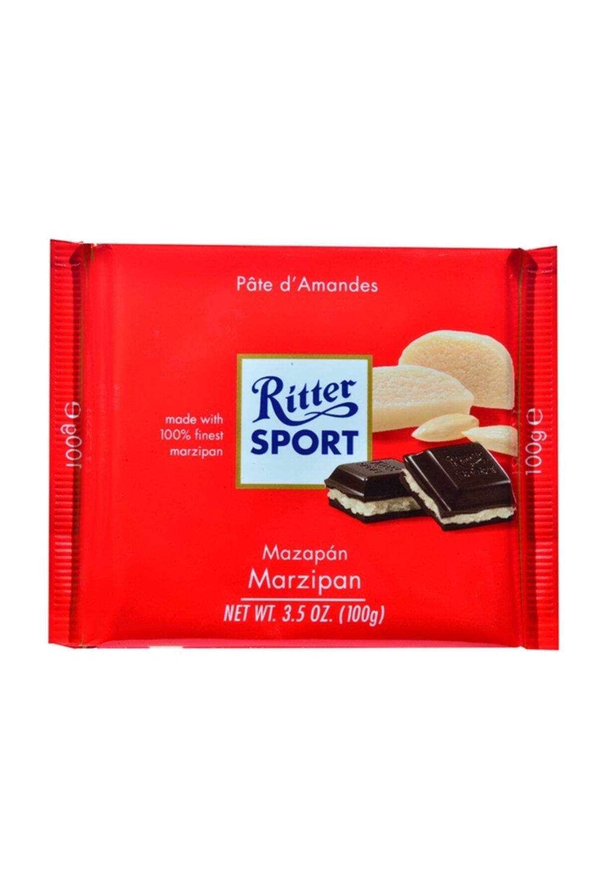 Ritter Sport Marzipan Çikolata Badem Ezmeli Çikolata 100 Gr