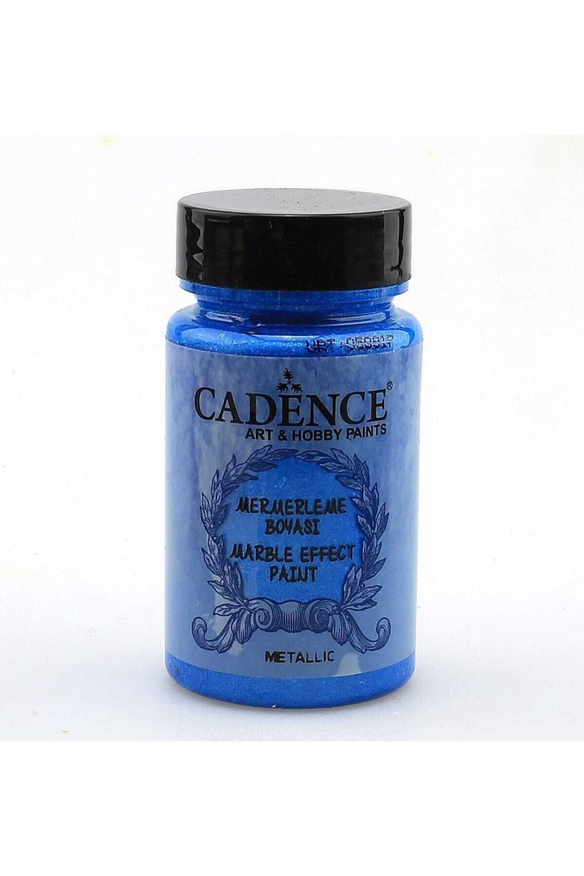 Cadence Marble Effect Mermerleme Boyası - Koyu Mavi 185