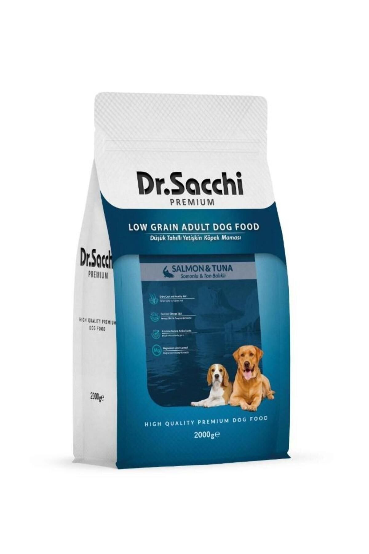 Dr. Sacchi Dr.sacchi Premium Düşük Tahıllı Somonlu Yetişkin Köpek Maması 2 Kg
