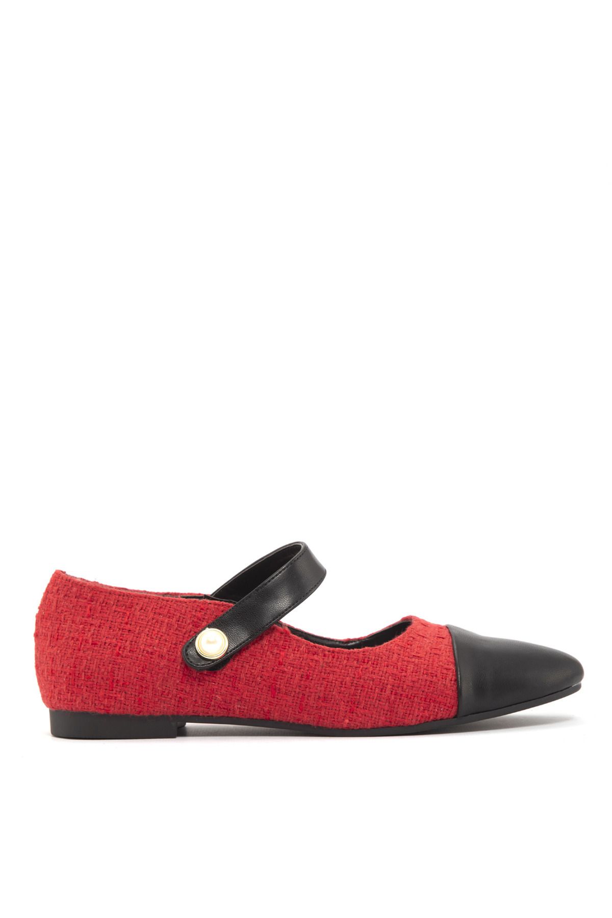 Sole Sisters Babet & Düz Ayakkabı Kırmızı - COMINA