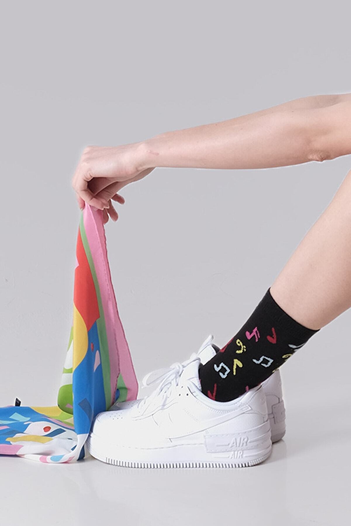 The Socks Company Nota Desenli Kadın Çorap