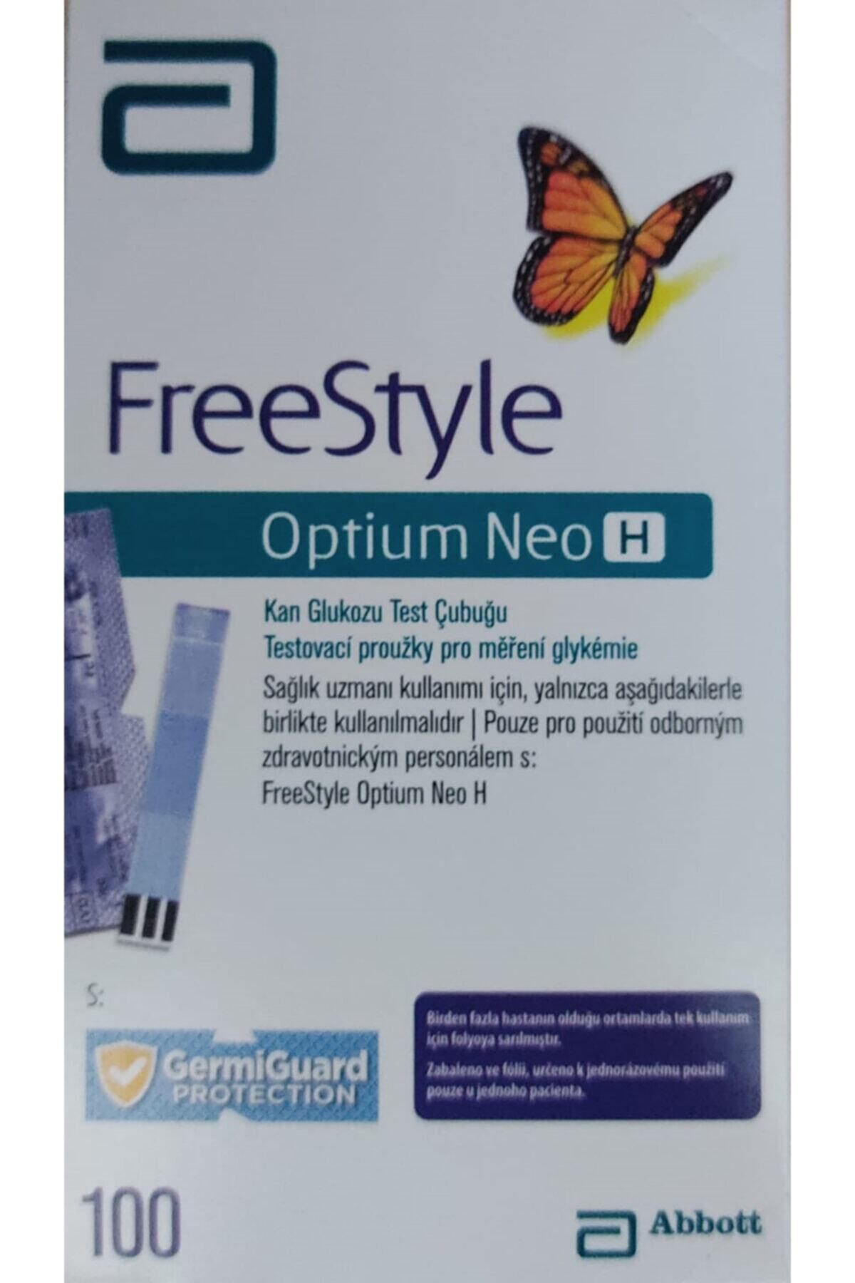 Freestyle Şeker Ölçüm Stribi (ÇUBUĞU) 100 Lü Kutu