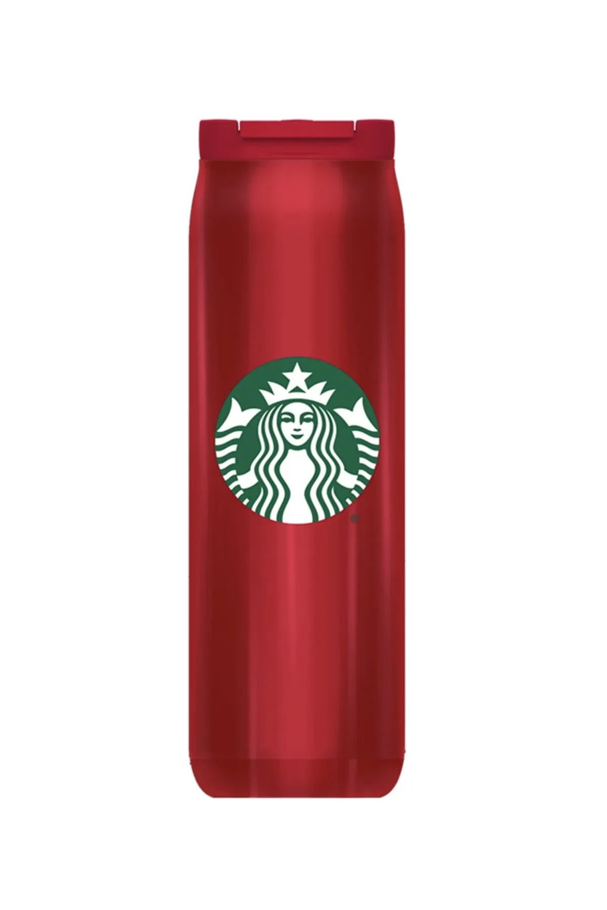 Starbucks ® Paslanmaz Çelik Termos - Kırmızı - 473 Ml