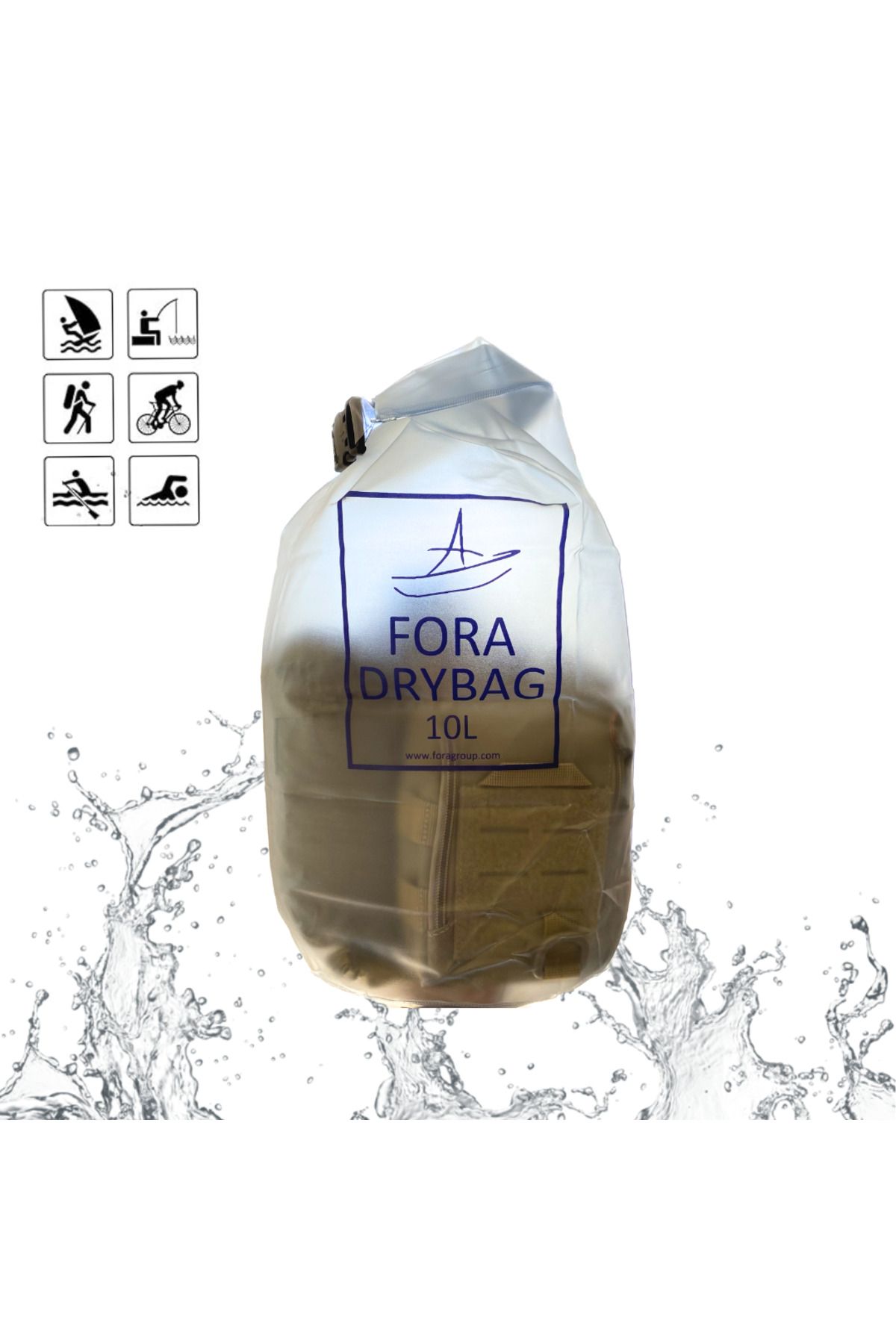 FORA Su Geçirmez Çanta Dry-bag 10 Lt