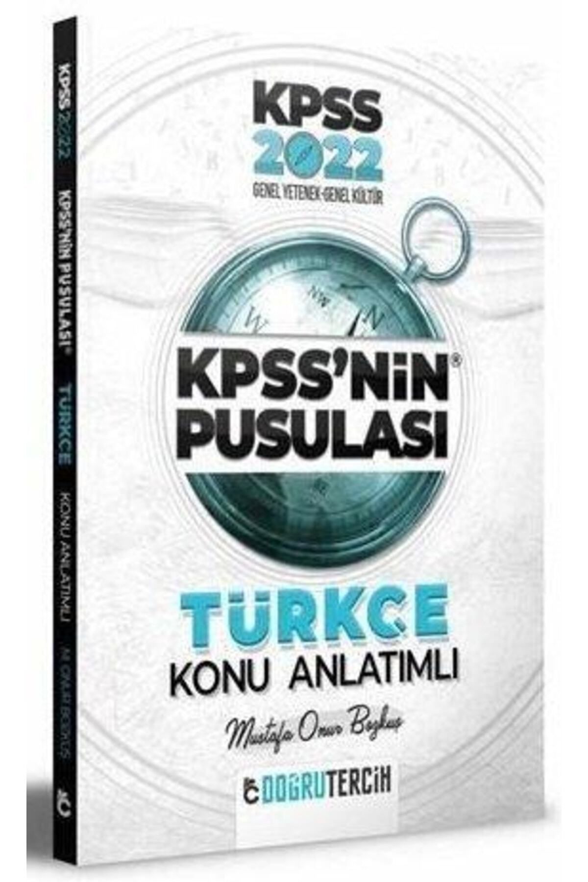 Doğru Tercih Yayınları 2022 Kpss'nin Pusulası Türkçe Konu Anlatımı