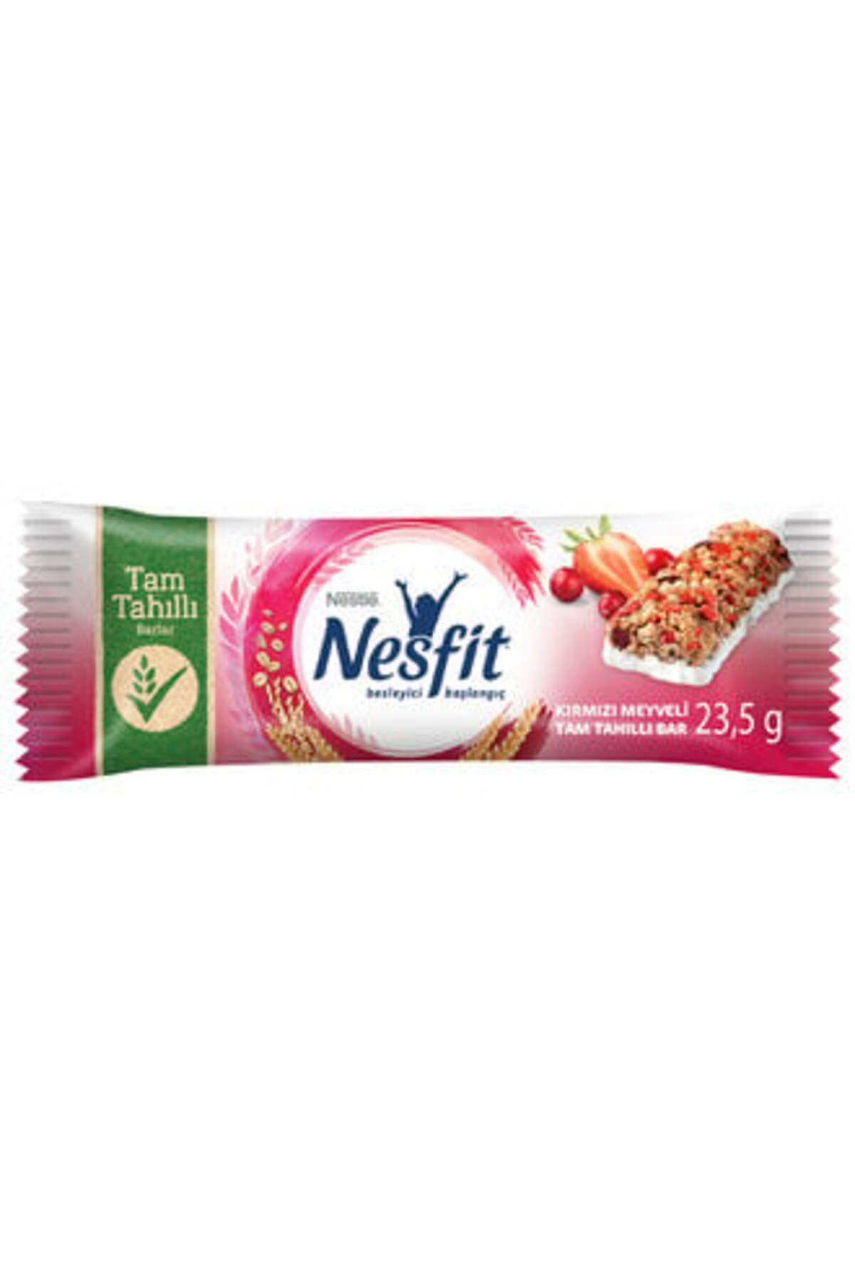 Nestle Kırmızı Meyveli Tam Tahıl Bar 23,5 Gr ( 12 ADET )