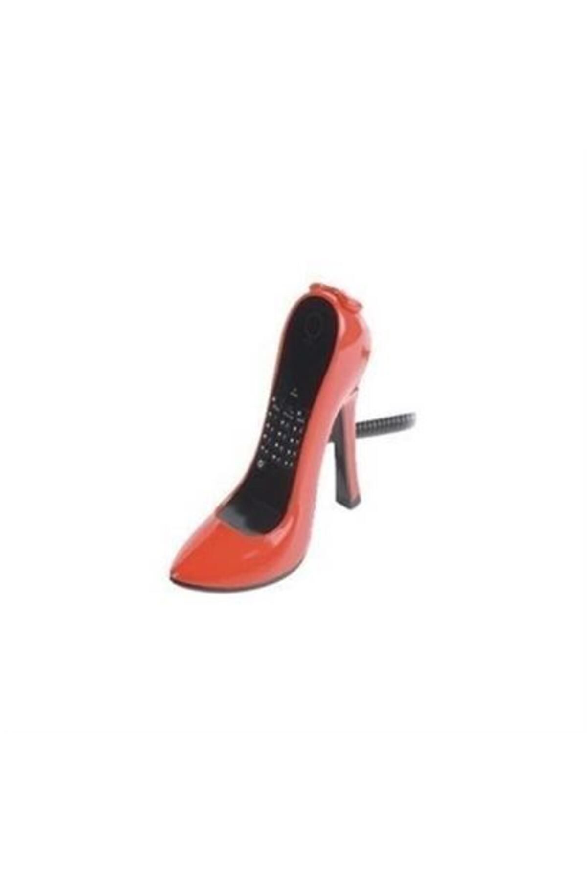 Çınar Elif Çınarcık Ys Topuklu Ayakkabı Şeklinde Masaüstü İlginç Dekoratif Ev Telefonu