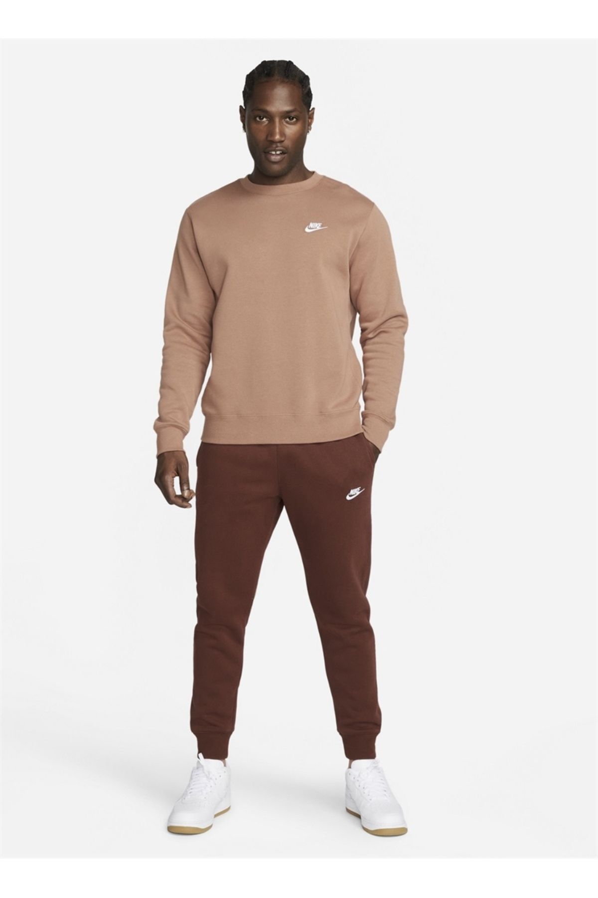 Nike Sportswear Club Fleece Erkek Kahverengi Eşofman Altı BV2671-217