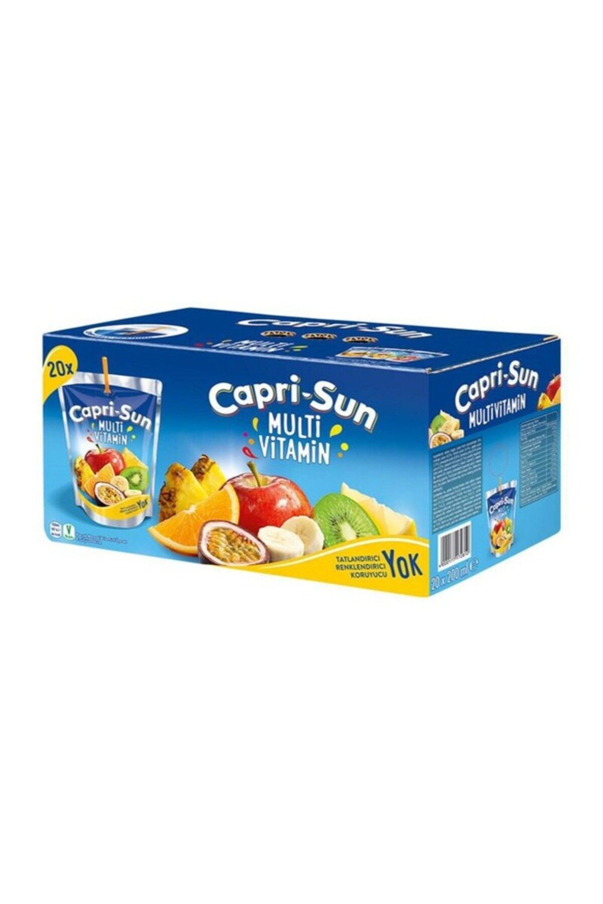 Capri - Sun Caprisun Multi Vitamin 200mlx20 Meyve Suyu (1 KOLİ)