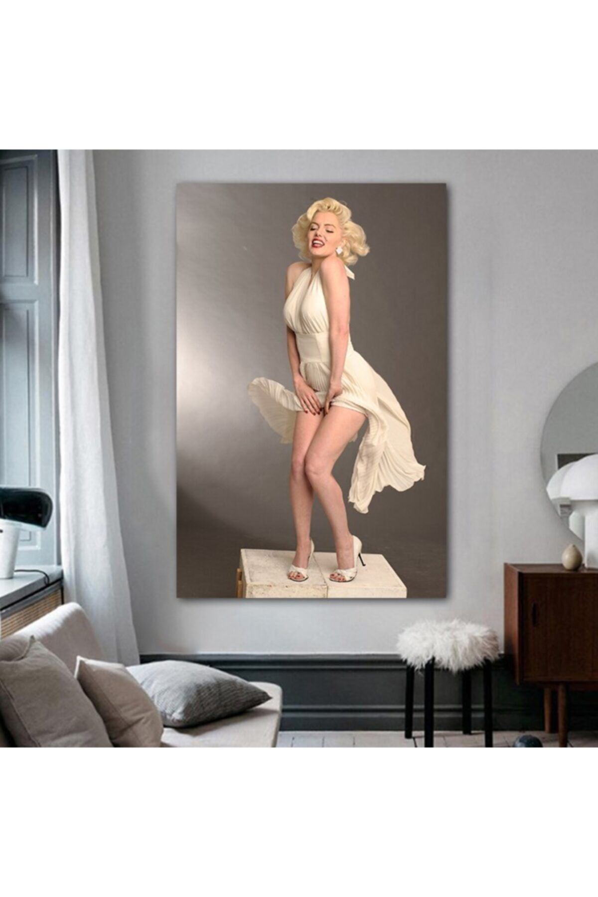 Şehzat Marilyn Monroe Sanatsal Baskı Kanvas Tablo