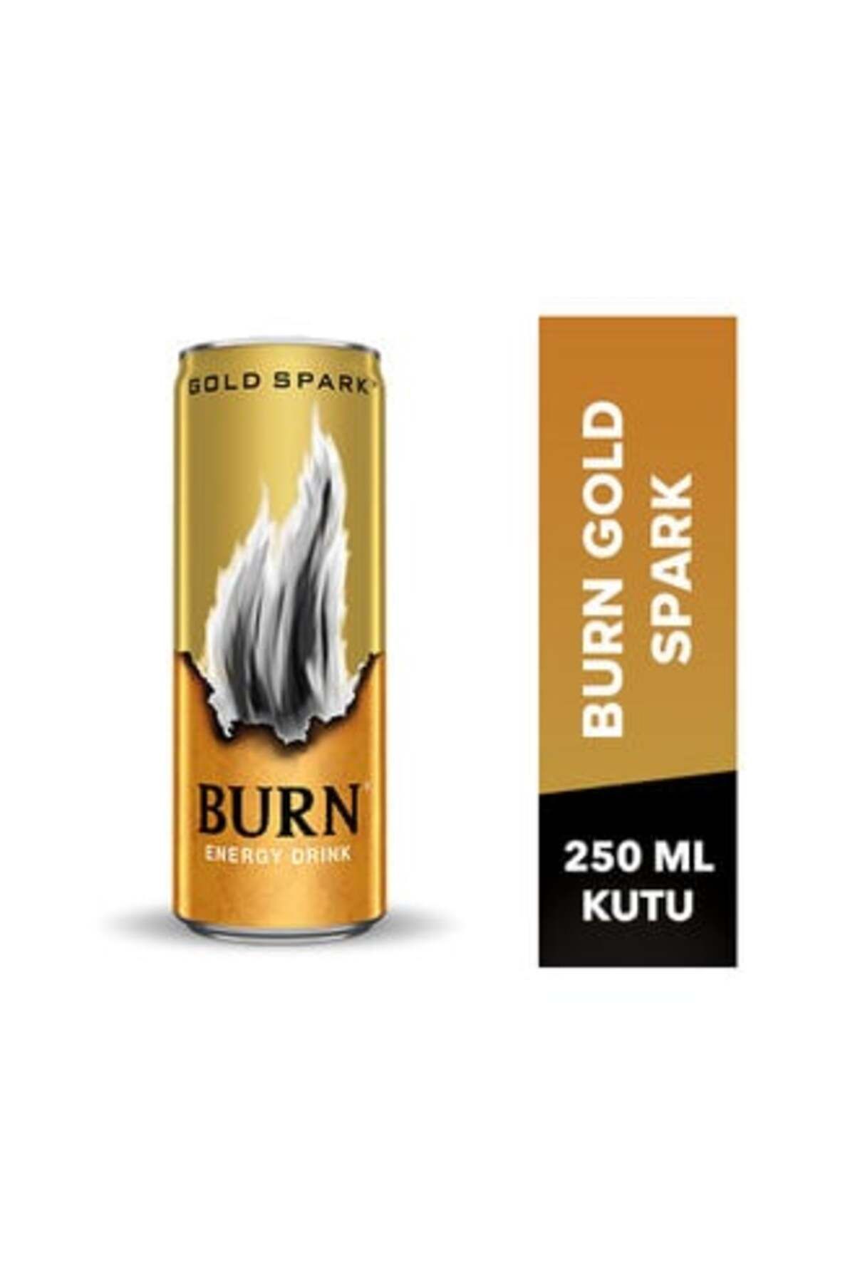 Burn Gold Spark Enerji İçeceği 250 Ml ( 5 ADET )