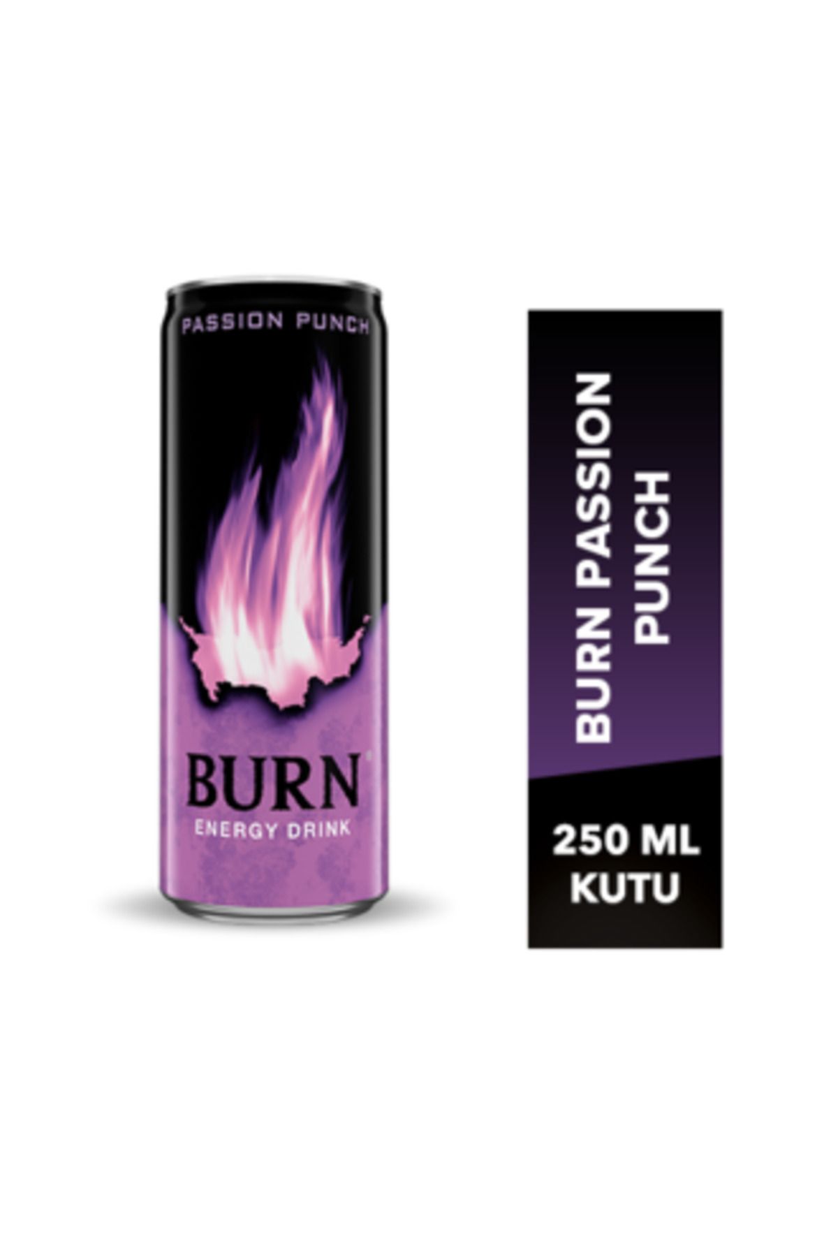 Burn Passion Punc Tropikal Enerji İçeceği 250 Ml ( 5 ADET )