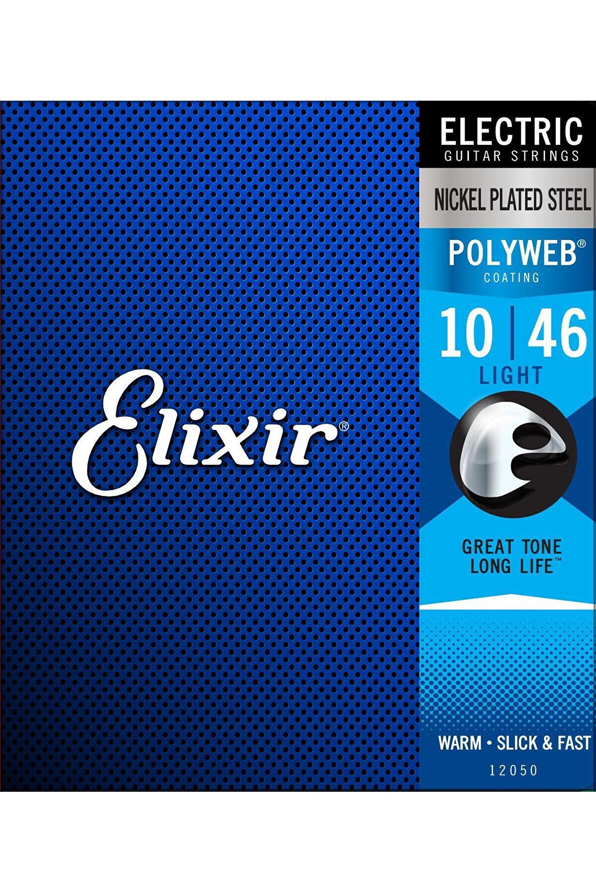 Elixir 12050 Elektro Gitar Teli 10-46 Polyweb Light Coated Nickel Plated