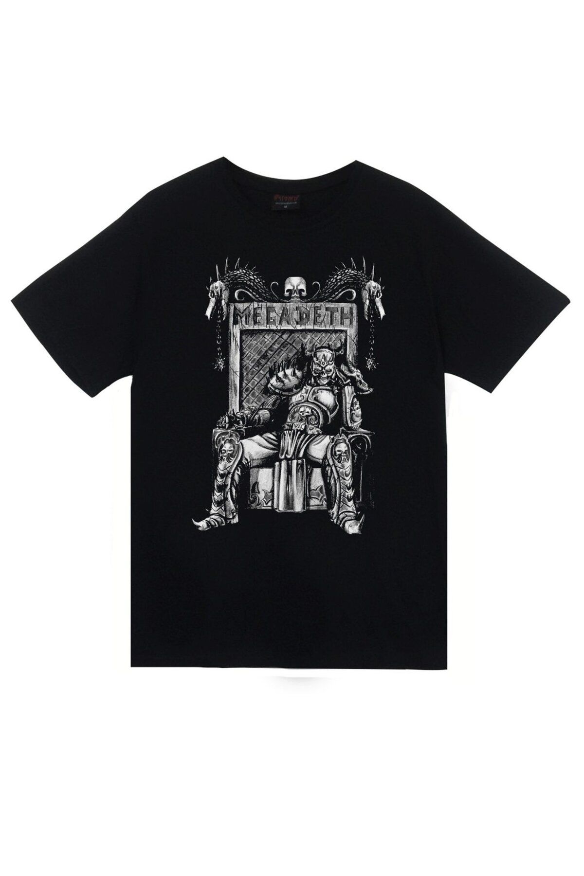 fame-stoned Megadeth Baskılı T-shirt