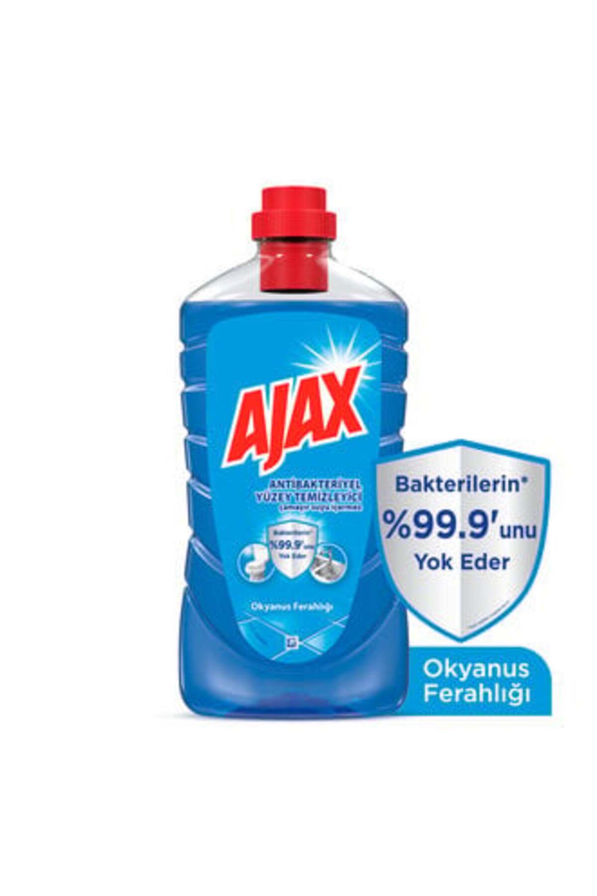 Ajax Antibakteriyel Yüzey Temizleyici Okyanus Ferahlığı 1 L ( 5 ADET )