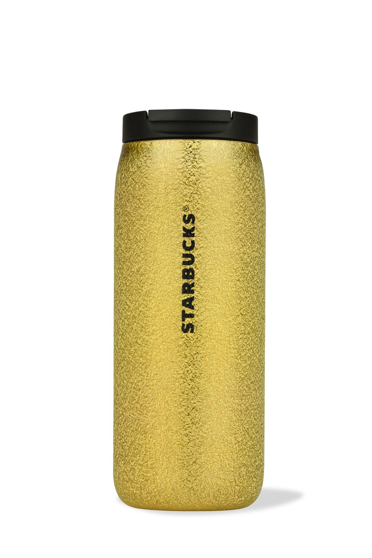 Starbucks Sarı Işıltılı Paslanmaz Çelik Termos 355ml