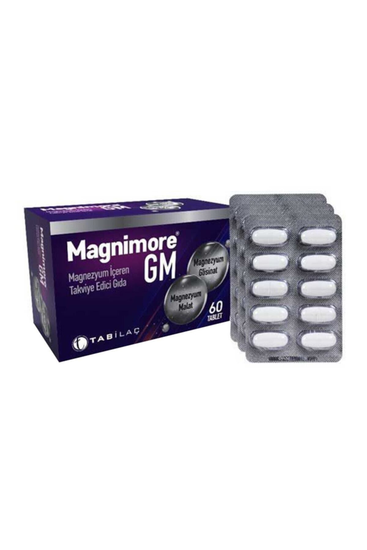 Magnimore Magnimore Gm Magnezyum Içeren Takviye Edici Gıda 60 Tablet