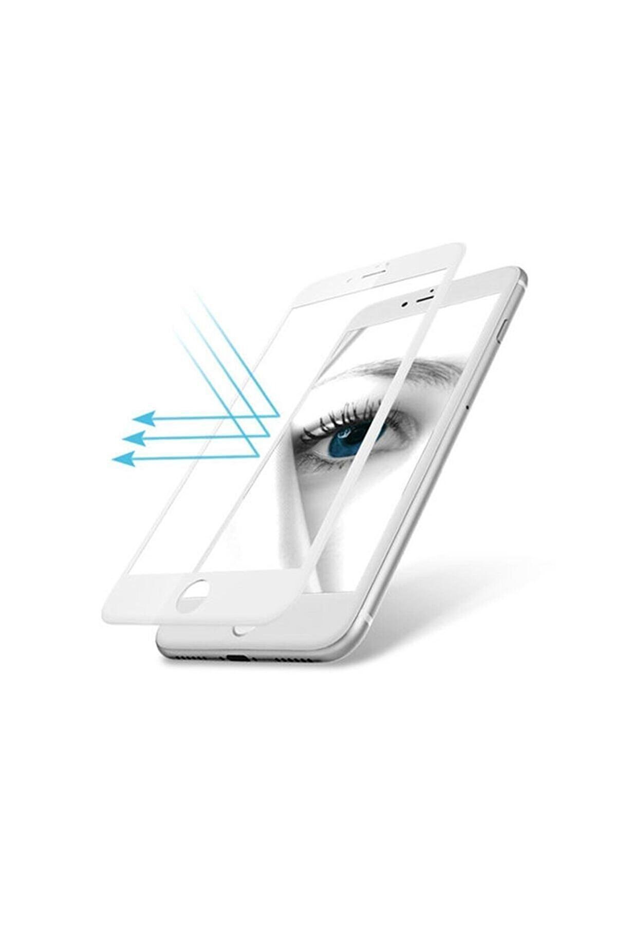 Telefon Aksesuarları Iphone 8 Kavisli Tam Kaplayan Zengin Çarşım Ekran Koruyucu Film Beyaz