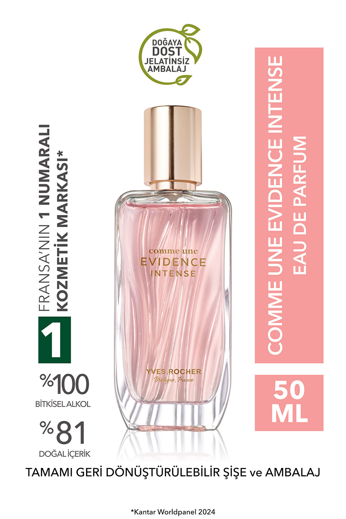 Yves Rocher Comme une Evidence Intense EDP Kadın Parfüm 50ml