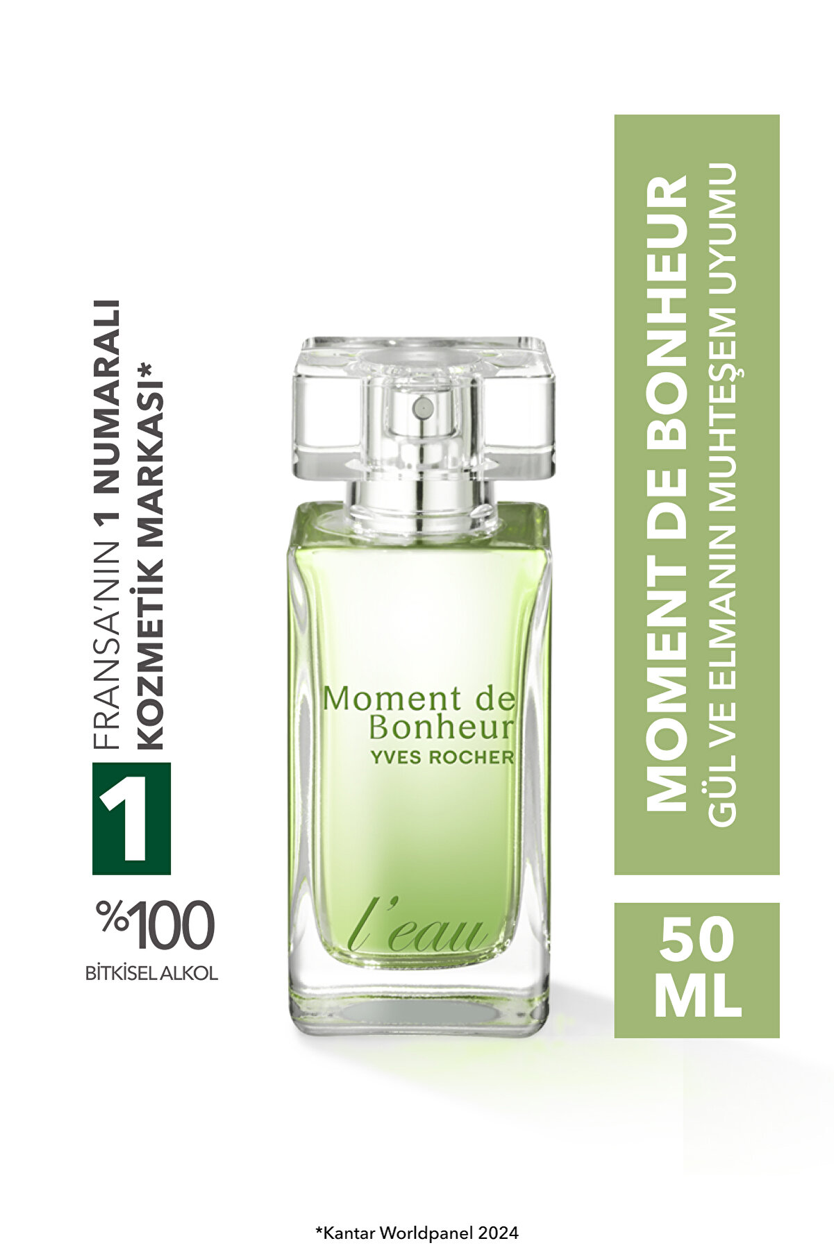 Yves Rocher Moment De Bonheur Leau EDT 50 ml Kadın Parfümü