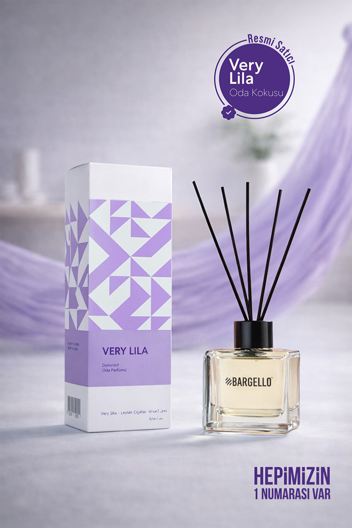 Bargello Very Lila 50 ml Dekoratif Ortam Kokusu