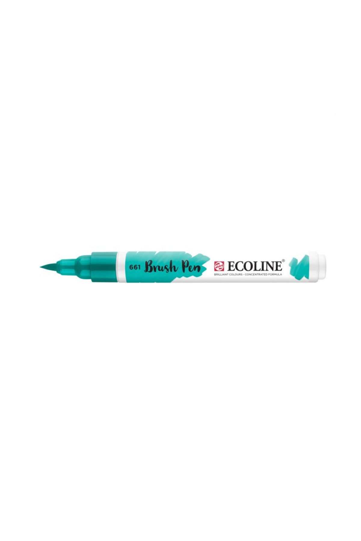 Talens Ecoline Brush Pen Fırça Uçlu Kalem 661 Turquise Green