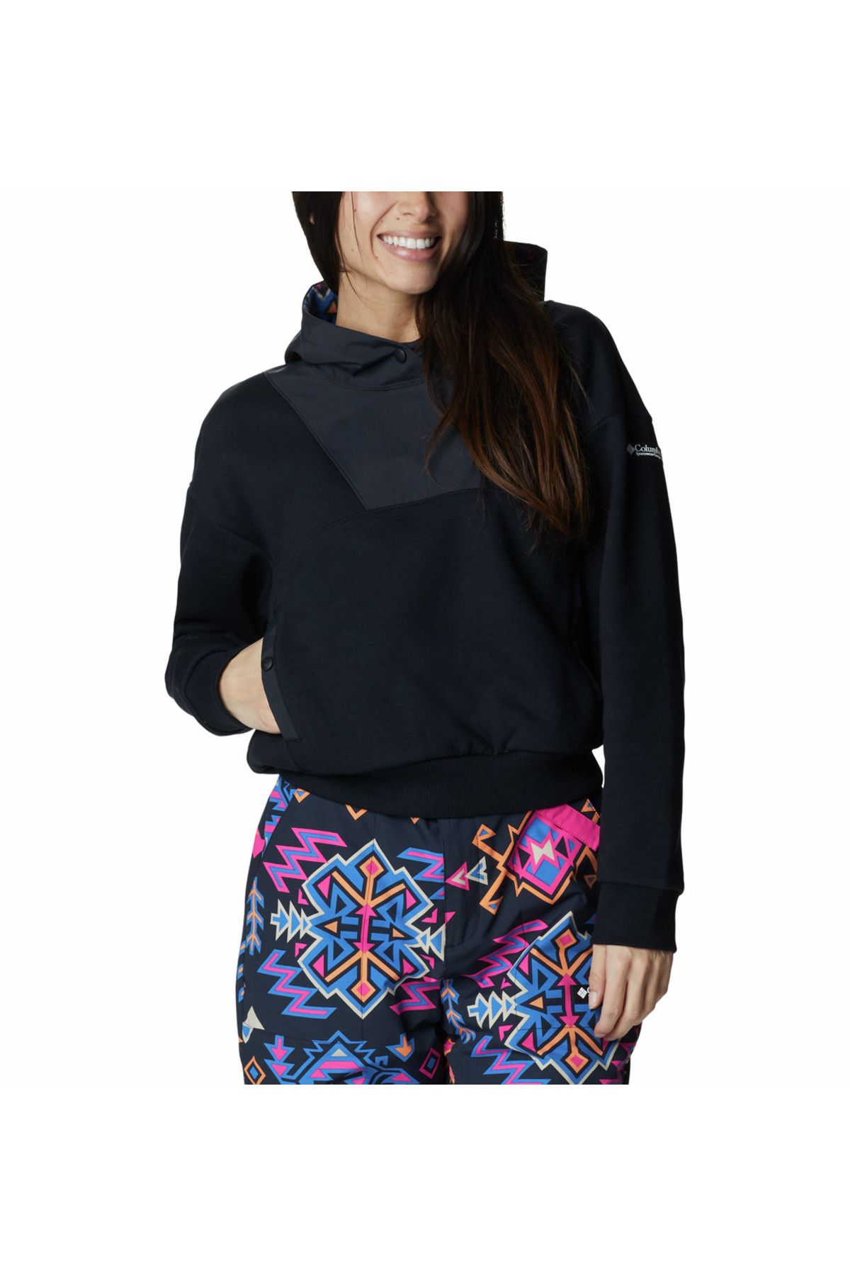 Columbia Wintertrainer Graphic Hoodie Kadın Kapüşonlu Sweatshirt