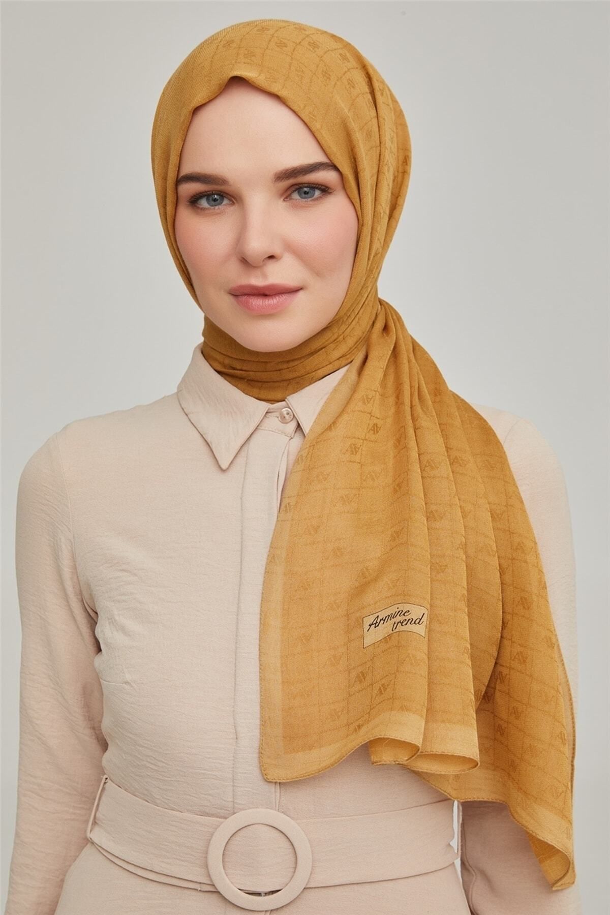 Armine Trend Monogram Şal 00oa4640 42