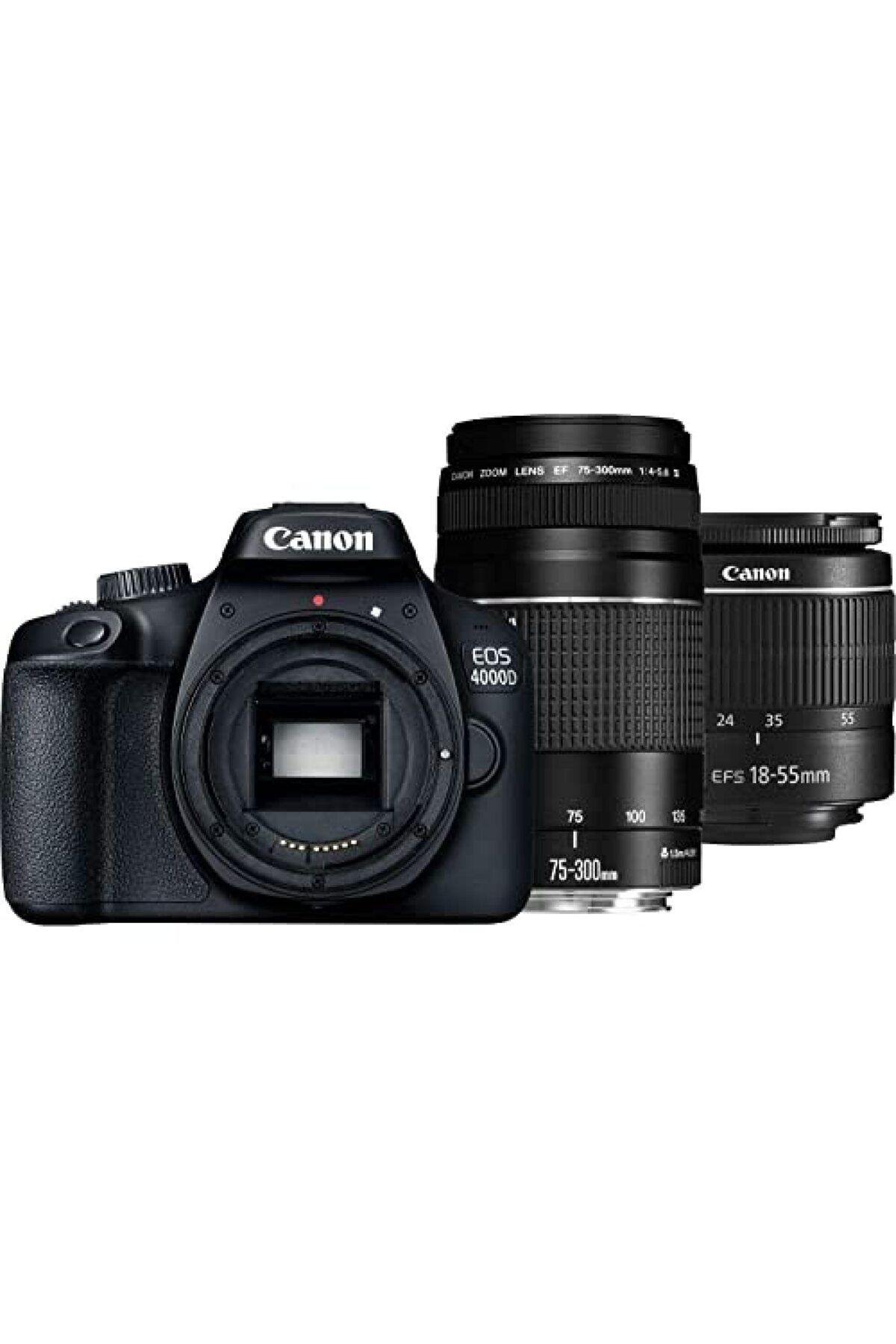 Canon EOS 4000D 18-55 + 75-300 LENS