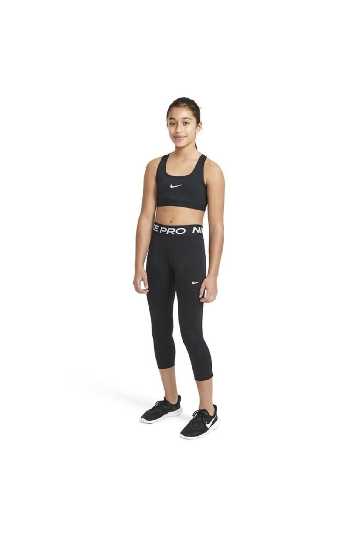 Nike Pro Dri-Fit Çocuk Siyah Günlük Stil Tayt DA1026-010