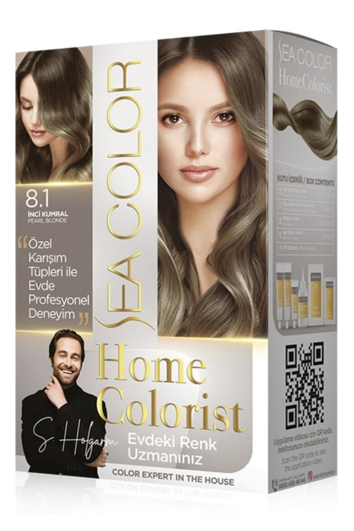 Sea Color Homecolorist 8.1 Inci Kumral Saç Boyası