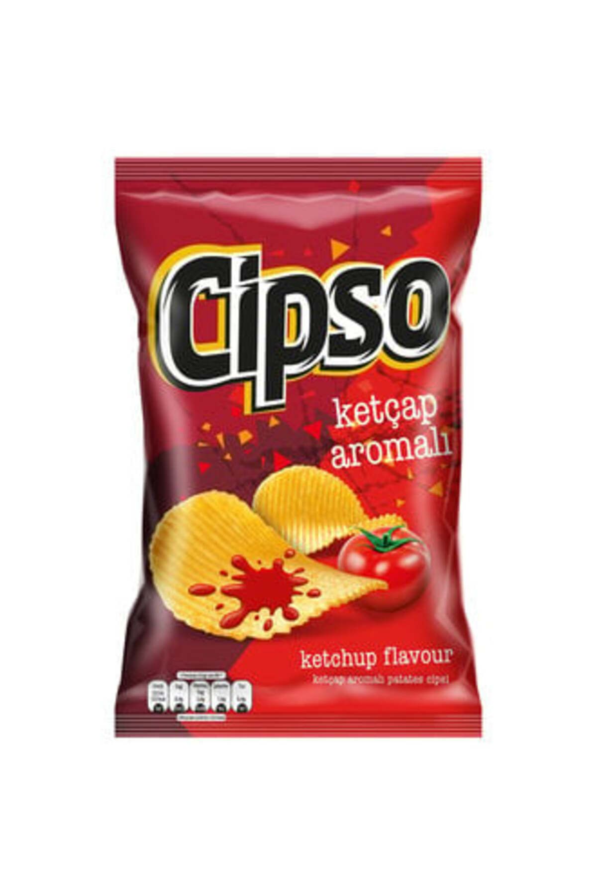 Cipso Ketçap Aromalı Patates Cipsi 104 G ( 5 ADET )